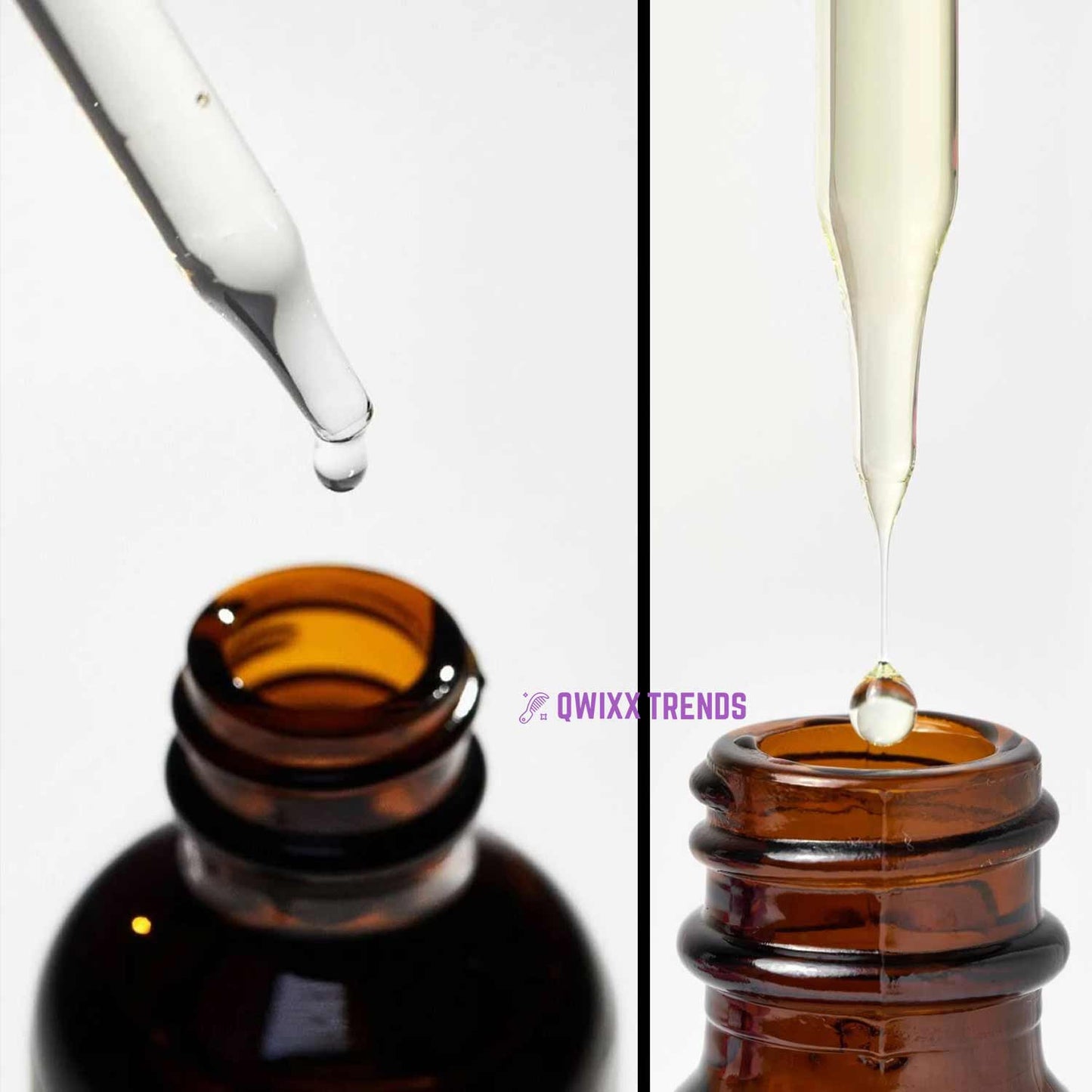Vegan Biotin Hair Oil – Repair & Boost Growth for Dry, Damaged Hair - Qwixx Shop -New-