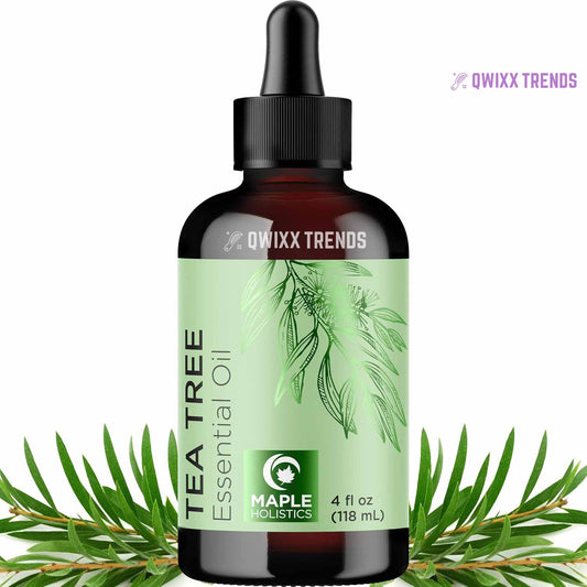 🇺🇸 100% Pure Tea Tree Oil – Hair, Skin & Nail Care | Natural Essential Oil for Beauty & Wellness