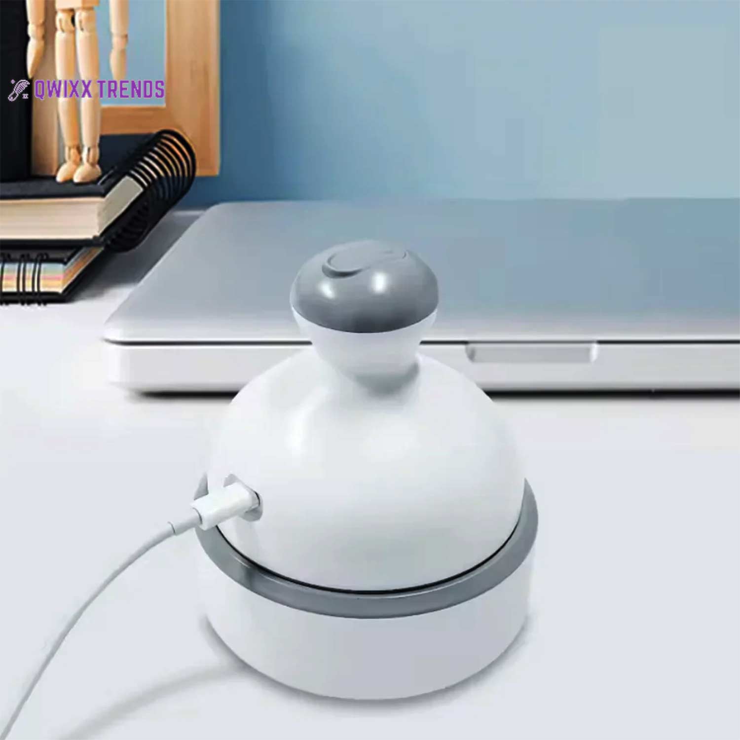 Cordless Scalp Massager: Hair Growth & Blissful Wellness - Qwixx Shop -New-