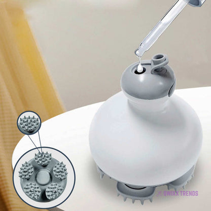 Cordless Scalp Massager: Hair Growth & Blissful Wellness - Qwixx Shop -New-